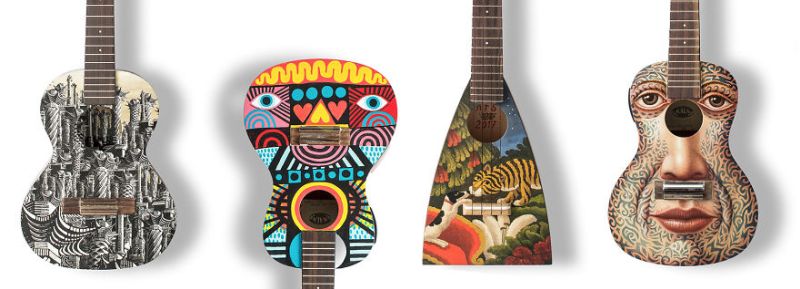 Art on Ukulele-1