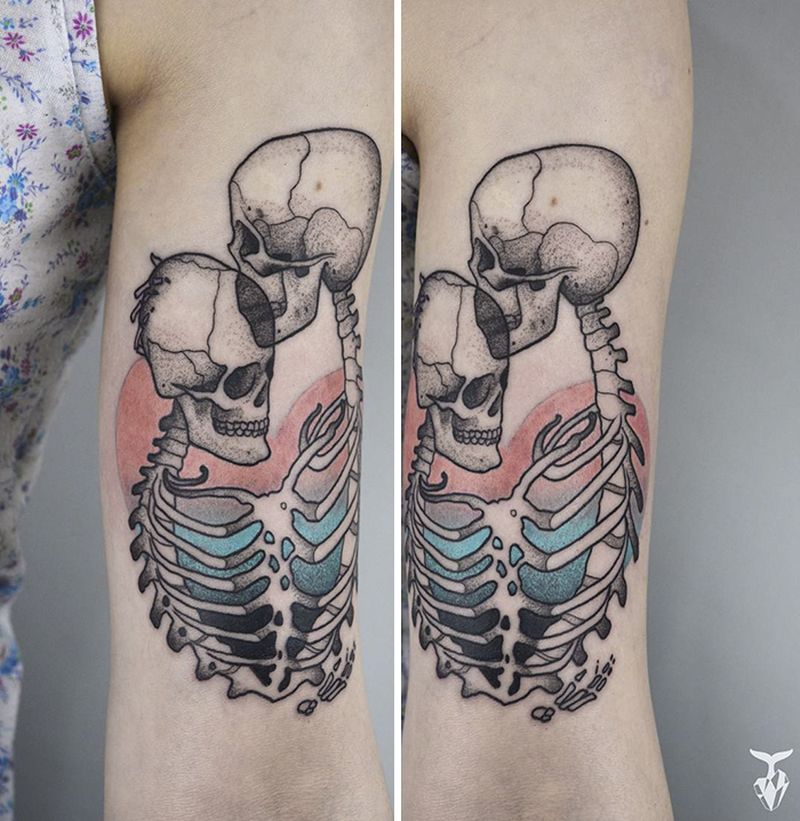 Nature-inspired tattoos by Boglárka Tóth
