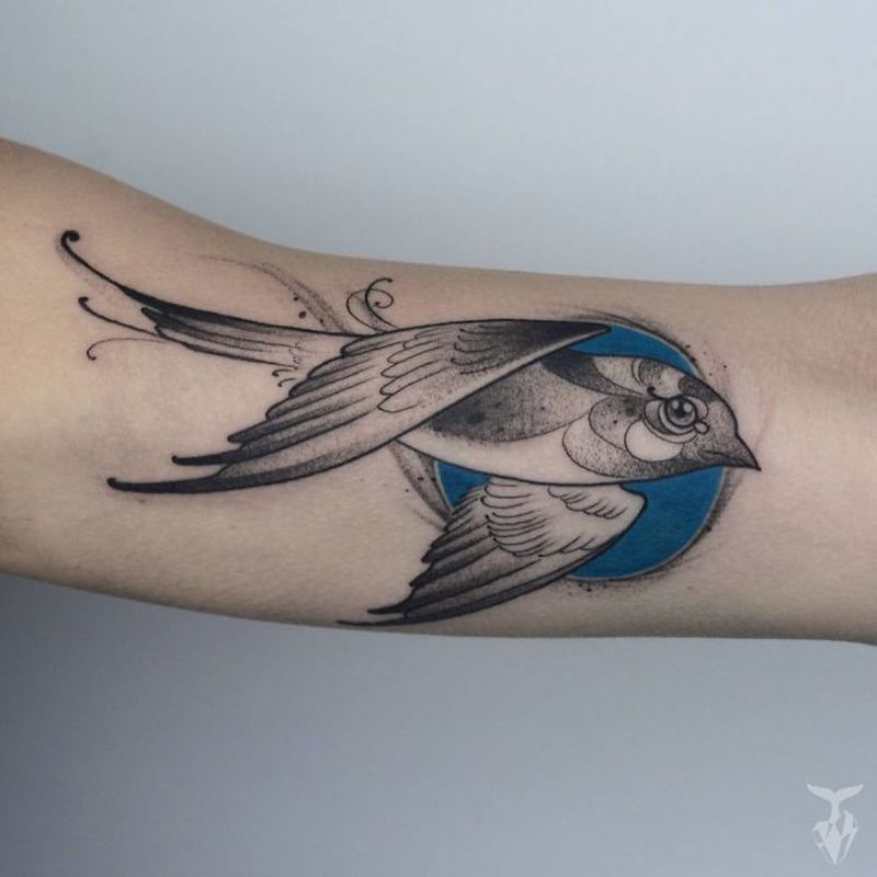 Nature-inspired tattoos by Boglárka Tóth