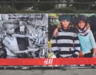 Polish artist creates billboards to show the greed of fashion industries