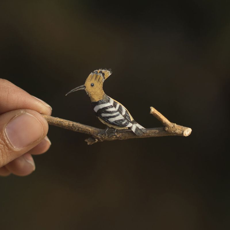 Miniature Paper Birds by NVIllustration