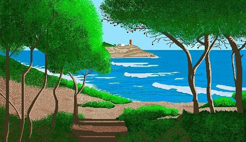 87-Year-Old Woman Makes Art Using Microsoft Paint