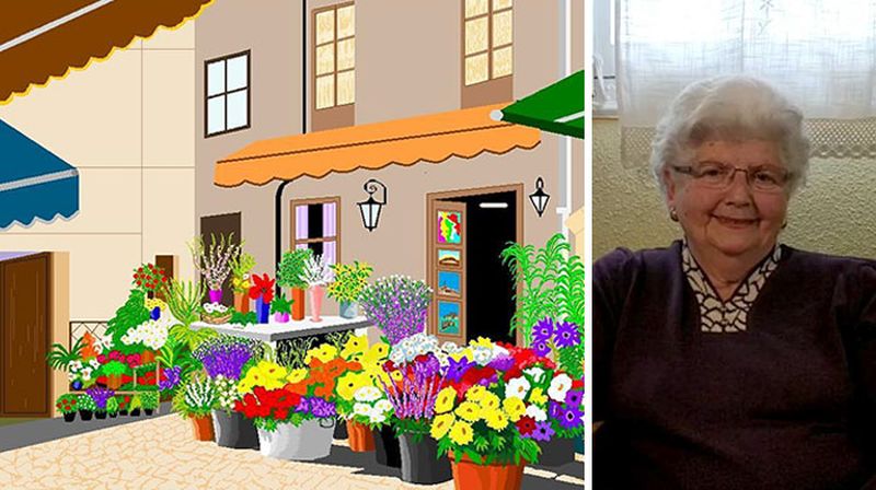 87-Year-Old Woman Makes Stunning Art Using Microsoft Paint