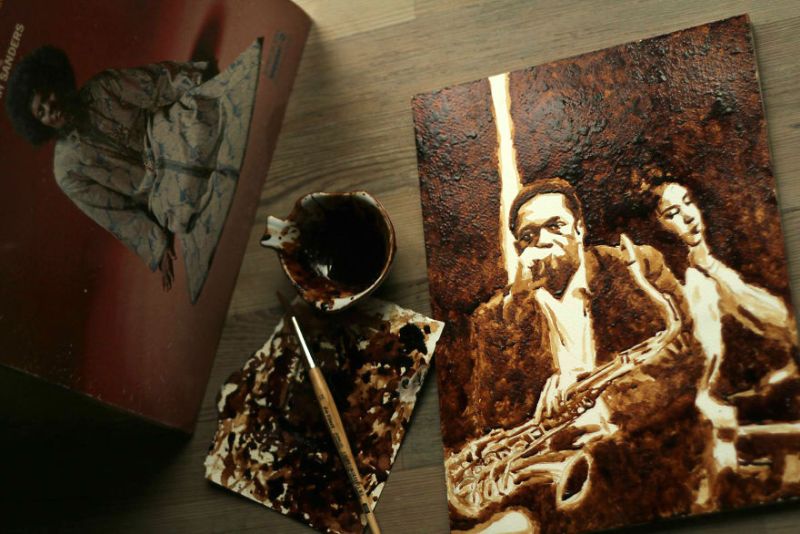 Coffee Paintings by Crade.One