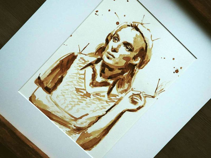 Coffee Paintings by Crade.One