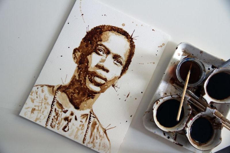 Coffee Paintings by Crade.One