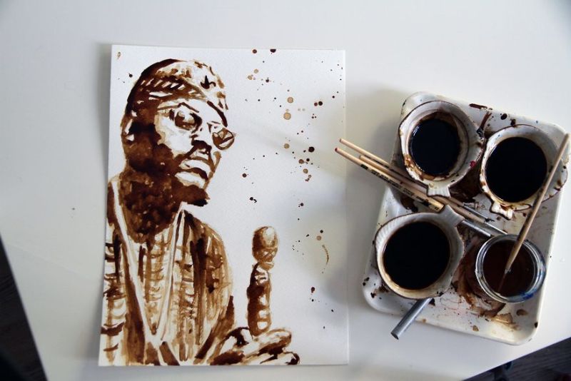 Coffee Paintings by Crade.One