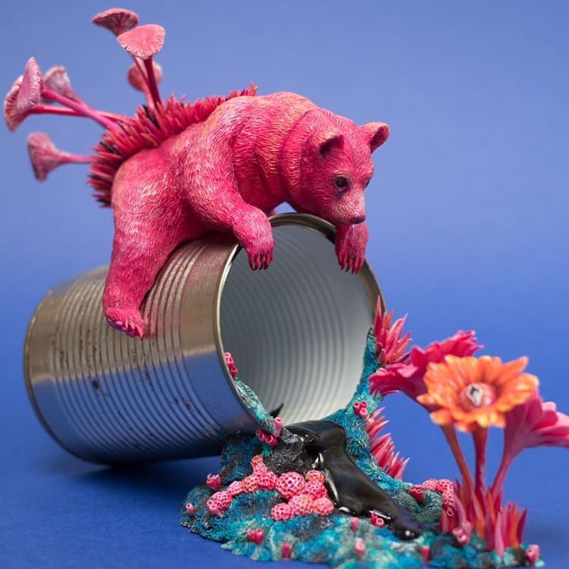 Stephanie Kilgast Takes Discarded Objects and Embellish Them With Coral-Like Sculptures