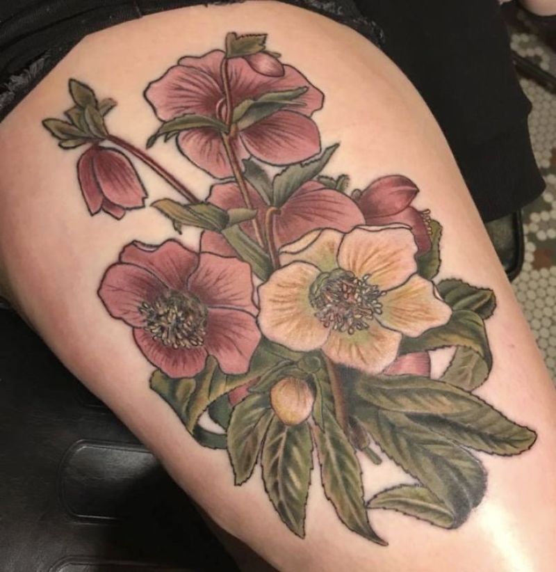 Botanical Tattoo Artist Captures Diverse Beauty of Blooms on Skin