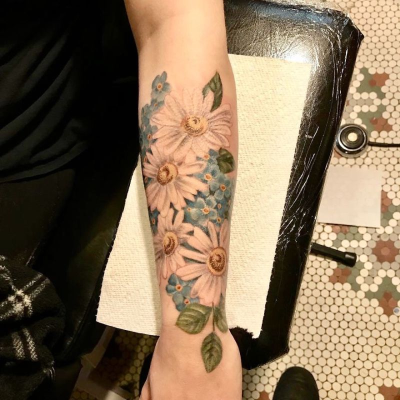 Botanical Tattoos by Tara J. Morgan