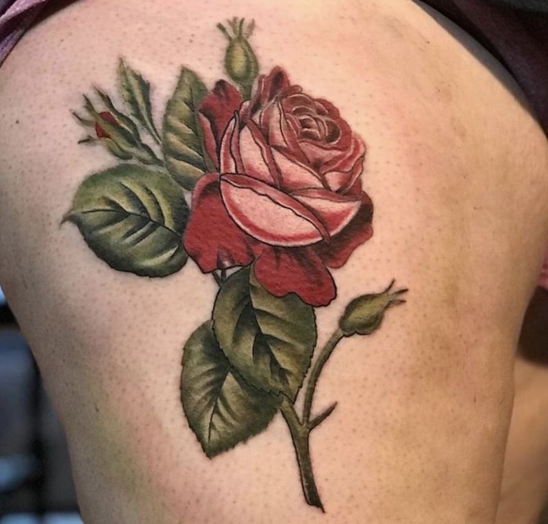 Botanical Tattoos by Tara J. Morgan